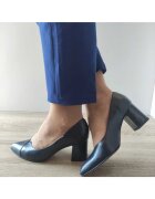 Antonio Елегантни дамски обувки Antono 14462 Navy Blue - тъмносини