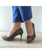 Antonio Елегантни дамски обувки Antono 3527 Leopard -