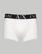 ARMANI EXCHANGE Боксерки с лого Бял