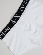 ARMANI EXCHANGE Боксерки с лого Бял