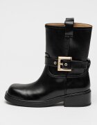 ARMANI EXCHANGE Боти с масивен ток Черен