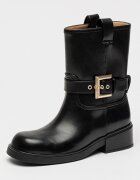 ARMANI EXCHANGE Боти с масивен ток Черен