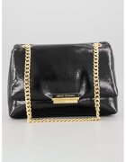 ARMANI EXCHANGE Чанта за рамо от лачена еко кожа - Черен