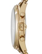 ARMANI EXCHANGE Часовник Drexler с хронометър и метална верижка Златист