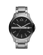 ARMANI EXCHANGE Часовник Hampton от неръждаема стомана Сребрист