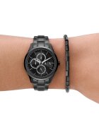 ARMANI EXCHANGE Часовник от неръждаема стомана и гривна