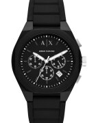 ARMANI EXCHANGE Часовник с хронограф и силиконова каишка