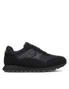 ARMANI EXCHANGE Дамски спортни обувки XW002150 AF19388 - черни - текстил