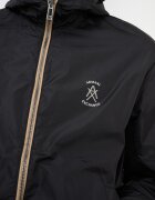 ARMANI EXCHANGE Двулицево яке с качулка Слонова кост/Черен/Каки