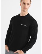 ARMANI EXCHANGE Фино плетен пуловер с вълна