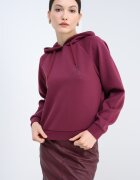 ARMANI EXCHANGE Худи с ръкави реглан Бордо