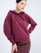 ARMANI EXCHANGE Худи с ръкави реглан Бордо