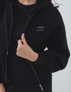 ARMANI EXCHANGE Худи с цип и лого Черен