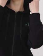ARMANI EXCHANGE Худи с цип и паднали ръкави Черен
