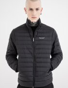 ARMANI EXCHANGE Капитонирано яке с цип Черен