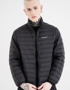 ARMANI EXCHANGE Капитонирано яке с цип Черен