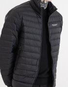 ARMANI EXCHANGE Капитонирано яке с цип Черен