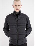 ARMANI EXCHANGE Капитонирано яке с цип - Черен
