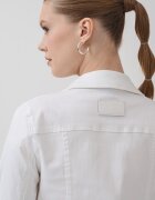 ARMANI EXCHANGE Късо яке от деним Бял