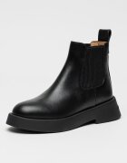 ARMANI EXCHANGE Кожени боти Chelsea Черен