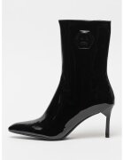 ARMANI EXCHANGE Лачени боти с ток стилето