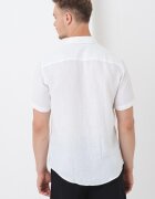 ARMANI EXCHANGE Ленена риза с къси ръкави