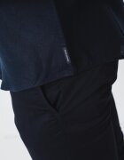 ARMANI EXCHANGE Ленена риза със стандартна кройка Тъмносин
