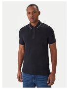 ARMANI EXCHANGE Мъжка тениска - вталена кройка - тъмносиня - памук