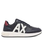 ARMANI EXCHANGE Мъжки кецове тъмносини - екологична кожа