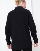 ARMANI EXCHANGE Памучна риза със свободна кройка Черен