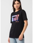 ARMANI EXCHANGE Памучна тениска с овално деколте