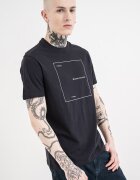 ARMANI EXCHANGE Памучна тениска с овално деколте и лого Бял/Тъмносин