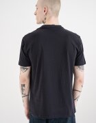 ARMANI EXCHANGE Памучна тениска с овално деколте и лого Бял/Тъмносин