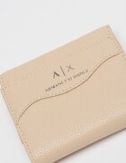 ARMANI EXCHANGE Портфейл от еко кожа с тройно прегъване Светло бежово