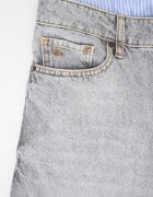 ARMANI EXCHANGE Прави дънки с миди талия Светло сив