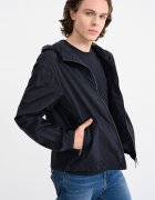 ARMANI EXCHANGE Раирано яке с качулка Ултрамарин синьо