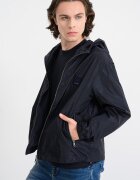 ARMANI EXCHANGE Раирано яке с качулка Ултрамарин синьо