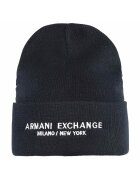 ARMANI EXCHANGE Рипсена шапка с лого