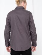 ARMANI EXCHANGE Риза с лого Tъмносив