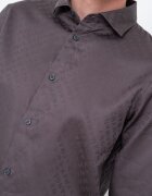 ARMANI EXCHANGE Риза с лого Tъмносив