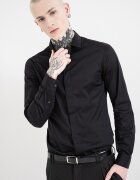 ARMANI EXCHANGE Риза с памук Черен
