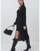 ARMANI EXCHANGE Рокля с дълги ръкави и връзка