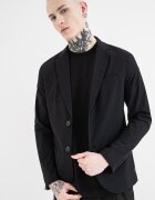 ARMANI EXCHANGE Сако с обшити джобове Черен