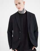 ARMANI EXCHANGE Сако с обшити джобове Черен