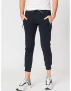 ARMANI EXCHANGE Скосен спортен панталон с джобове с цип