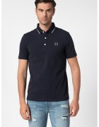 ARMANI EXCHANGE Слим тениска с яка и лого