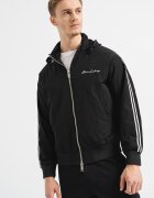 ARMANI EXCHANGE Стандартно яке с лого Черен/Бял