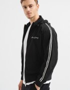 ARMANI EXCHANGE Стандартно яке с лого Черен/Бял