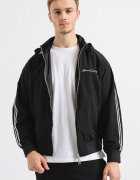 ARMANI EXCHANGE Стандартно яке с лого Черен/Бял