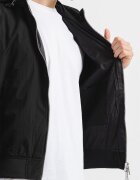 ARMANI EXCHANGE Стандартно яке с лого Черен/Бял